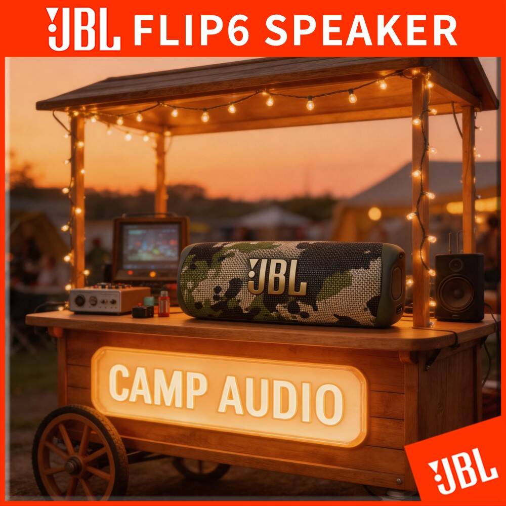 Jbl Speaker Flip 6 - JBL Flip 6 Kabelloser Outdoor-Lautsprecher PartyBoost