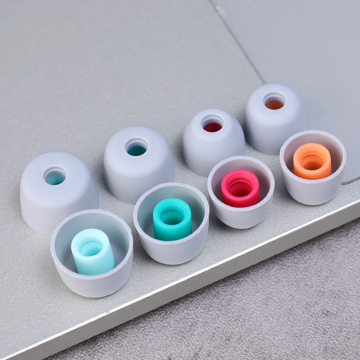 Silicone Ear Tip Replacement - Geräuschunterdrückende Ohrstöpsel aus weichem Silikon für