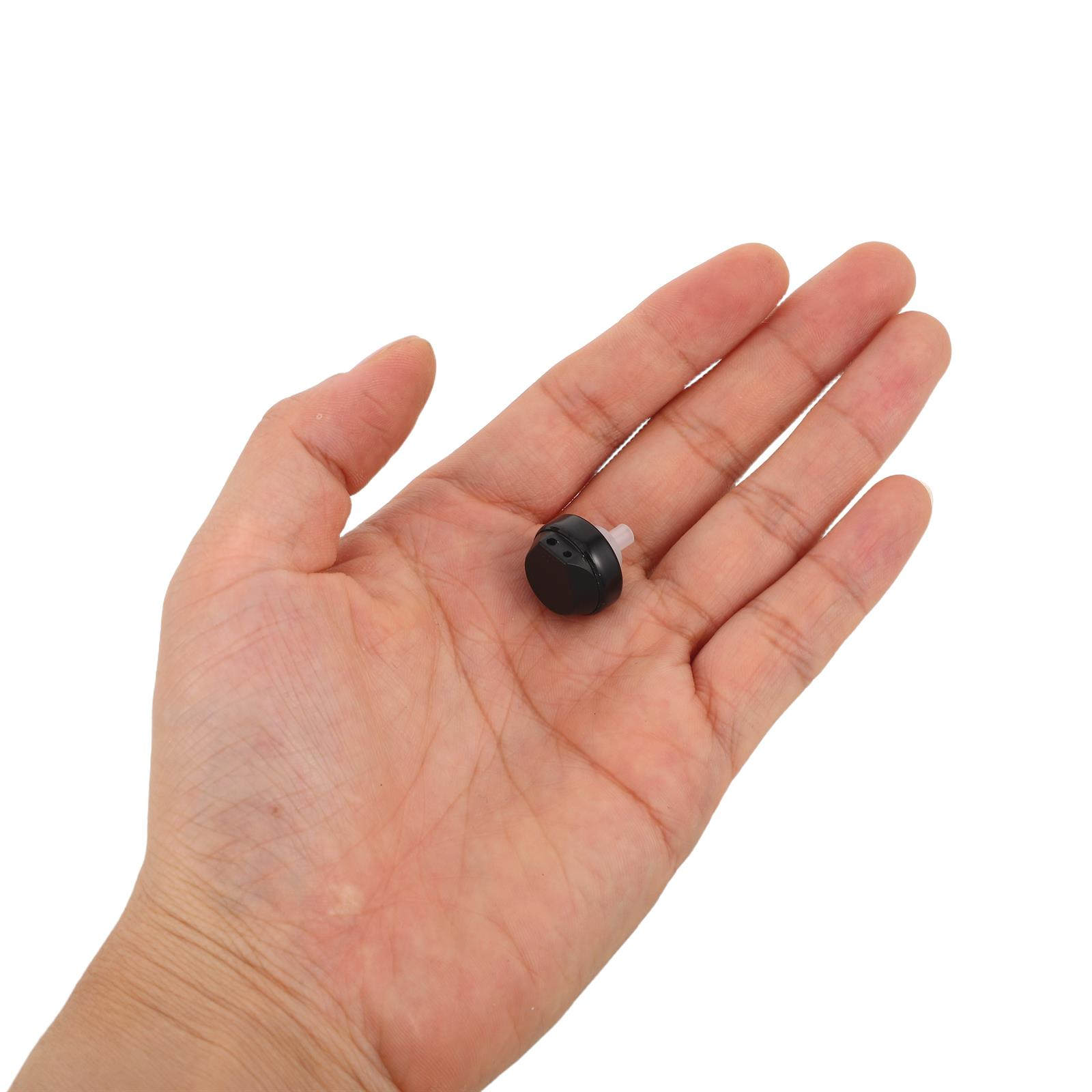 Silicone Ear Tip Replacement - Hörgeräte-Ohrstöpsel Ersatz-Ohrstöpsel aus Silikon Schwarz Universelles