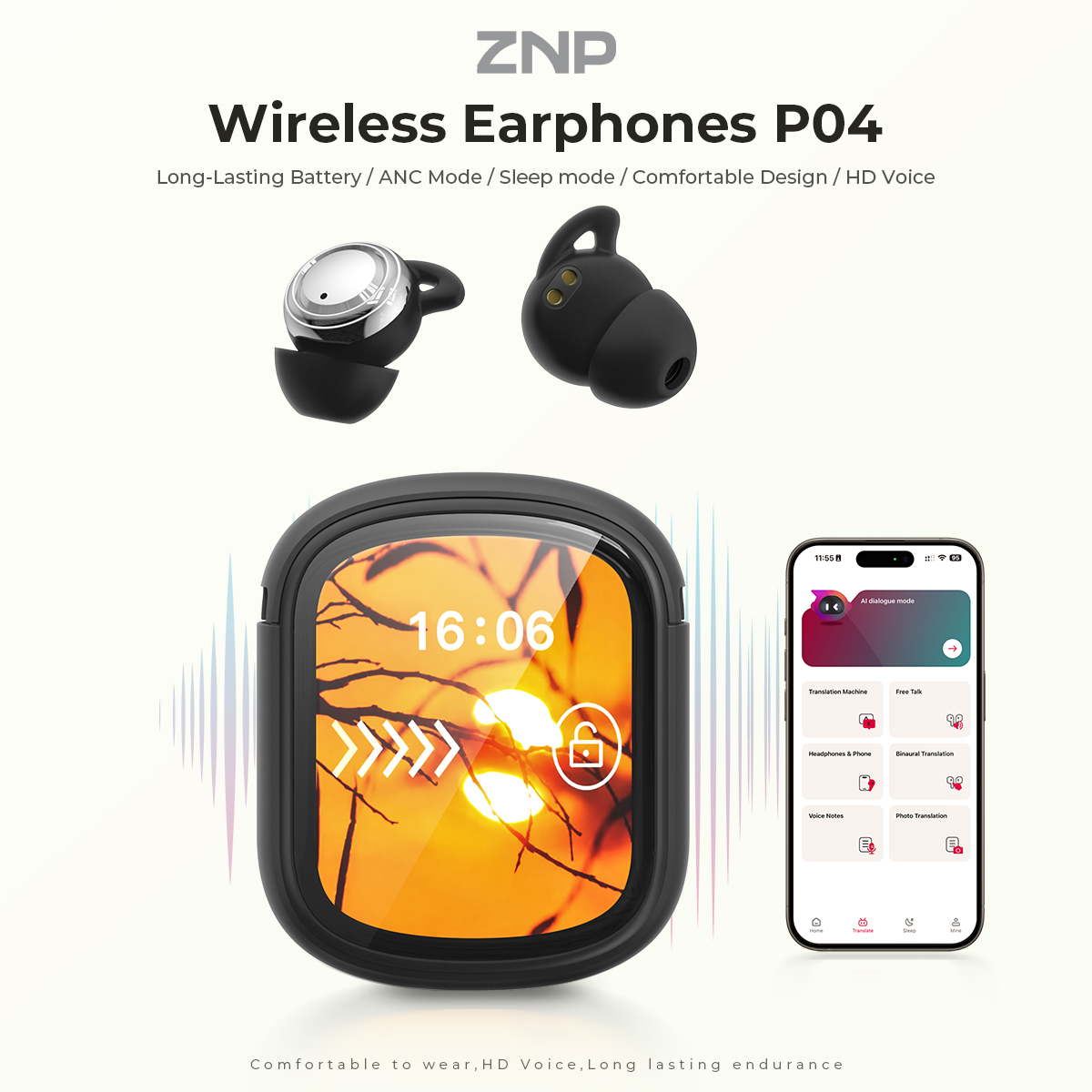 ZNP P04 Schlafhilfe-Ohrhörer A – Noise Cancelling Headphone Bewertung und Preis