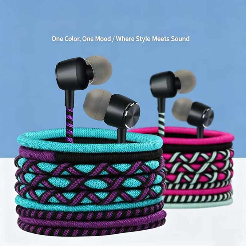 Geflochtener Kabelgebundener K – Wired Earphone Mic Bewertung und Preis